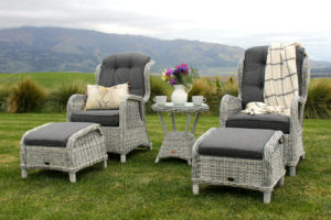 Wicker reclining outdoor furniture - premium outdoor furniture NZ