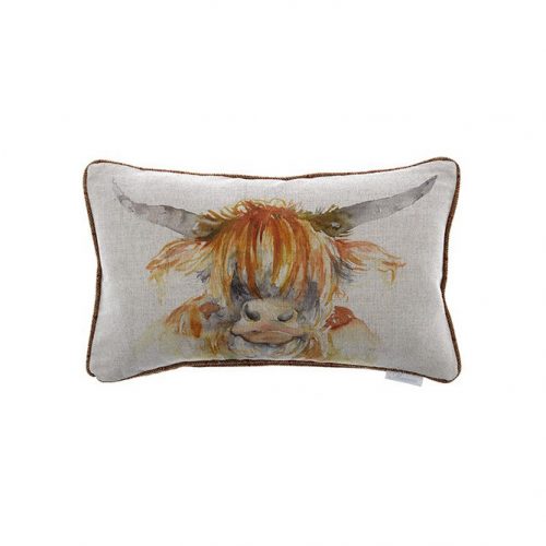 Voyage Maison - Highland Cow Cushion, Outdoor Furniture accessories NZ